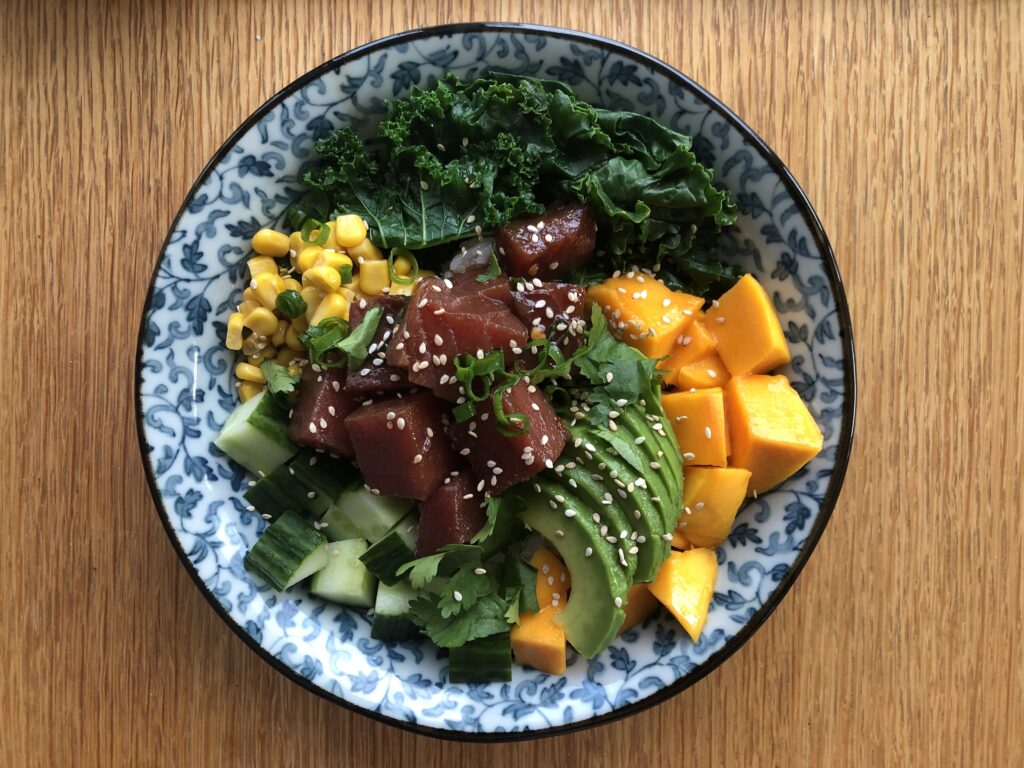 Hawaiian Tuna Poke Bowl