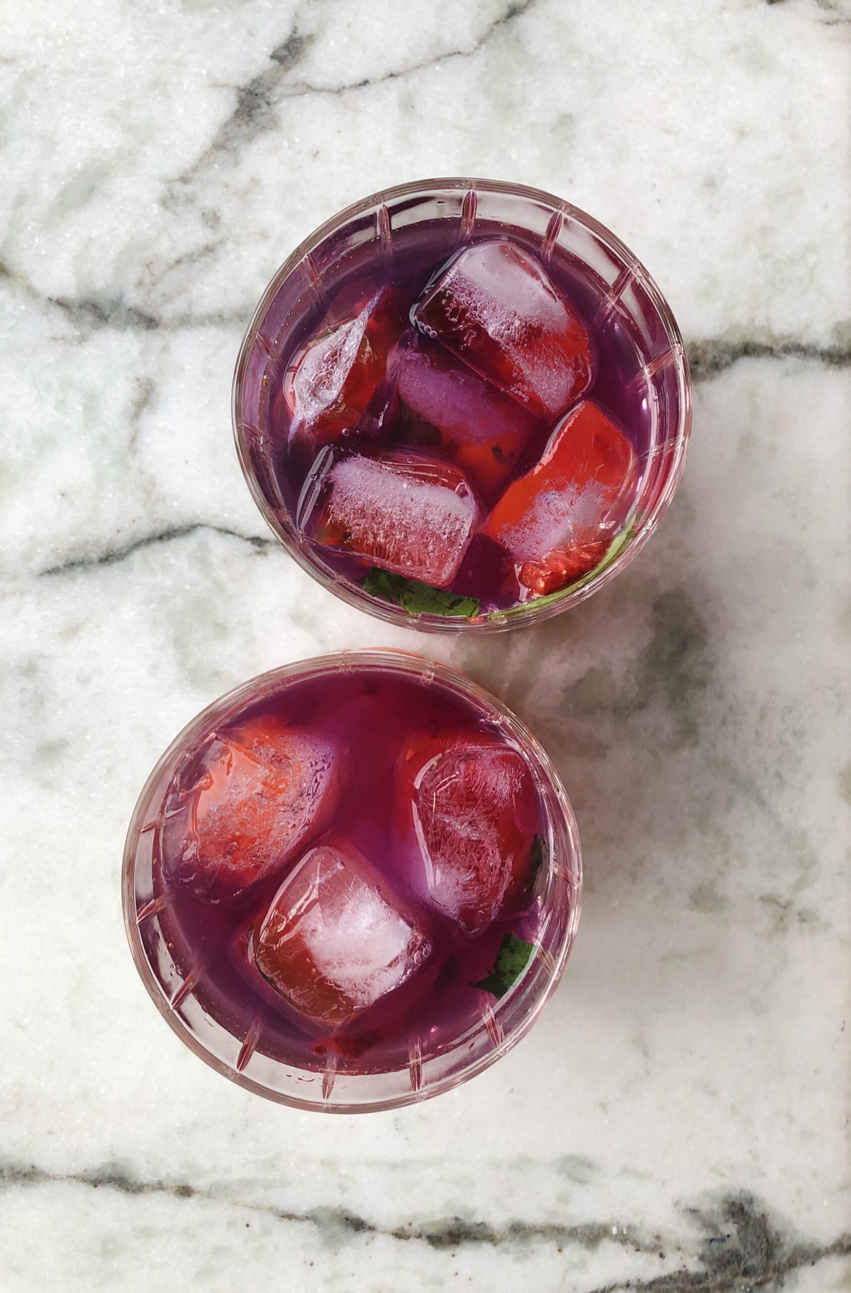 Empress strawberry basil smash